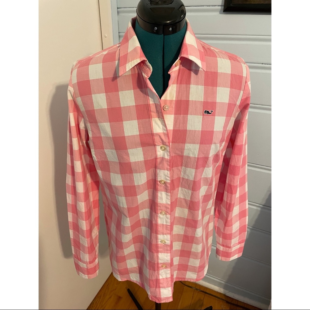 Vineyard Vines Checkered Button Up